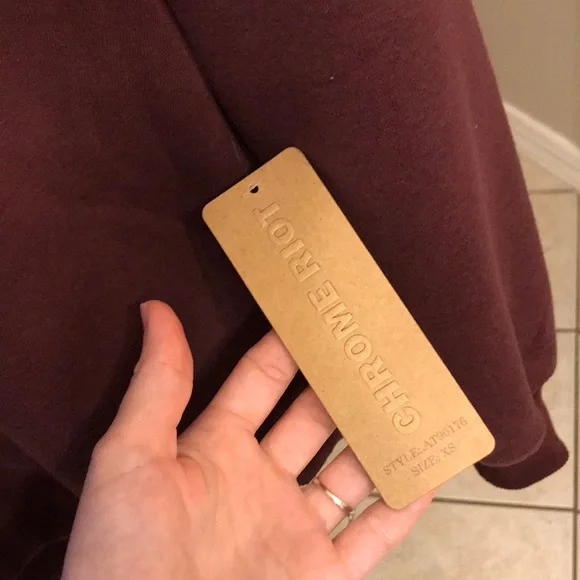 Women's Burgundy Sweater